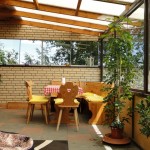 Wintergarten für regnerische Tage oder kühle Abende