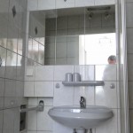 Dusche, WC in der Ferienwohnung